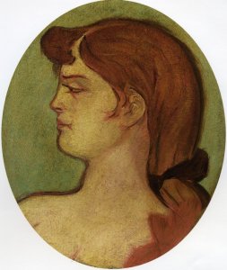 Portrait de femme de la maison de la rue d'amboise