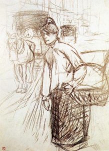 Study for the Laundress