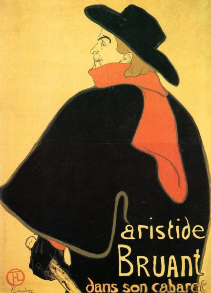 Aristede Bruand At His Cabaret