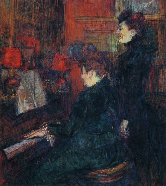 Portrait of Comtesse Adele-Zoe de Toulouse-Lautrec (The Artist's Mother) 1883