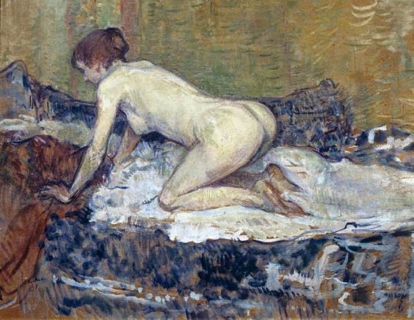 Red-Headed Nude Crouching