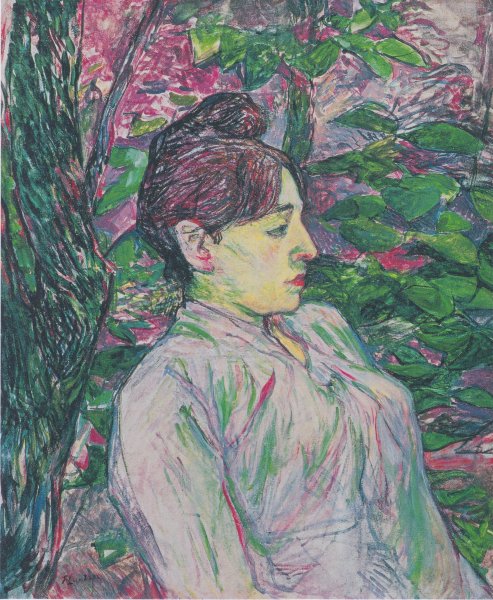 The Greens (Seated Woman in a Garden)