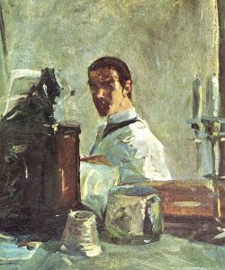 Self Portrait Before A Mirror